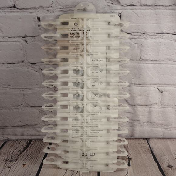 Lites Up All In One Light Clips Outdoor Shingle And Gutter Clips 2006 - Picture 4 of 5